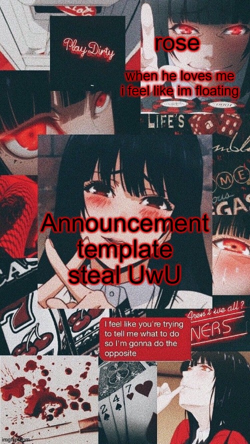 ALWAYS MESS WITH LORA!! SCREEEE | Announcement template steal UwU | image tagged in roses yumeko temp | made w/ Imgflip meme maker