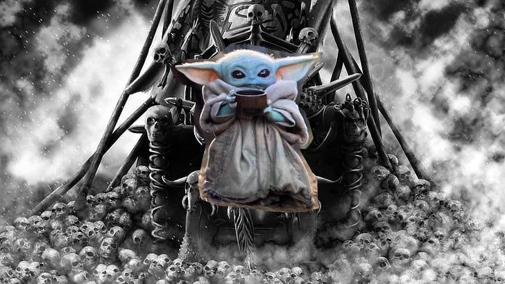 Yoda Throne Blank Meme Template