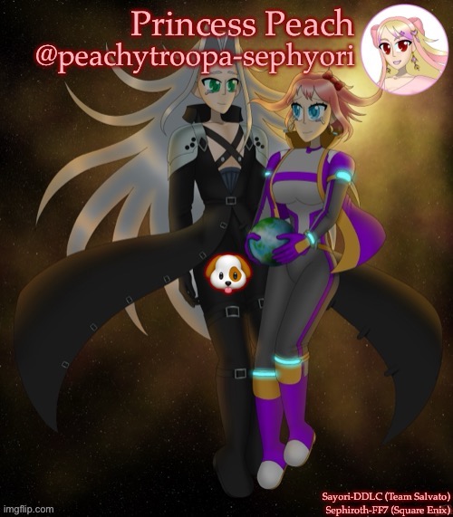 Sayori and Sephiroth | 🐶 | image tagged in sayori and sephiroth | made w/ Imgflip meme maker