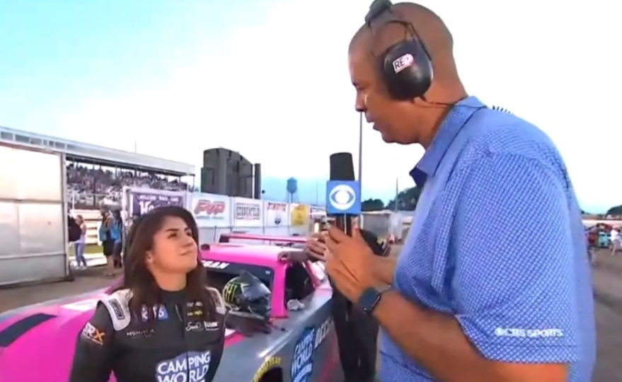 Brad Daugherty and Hailie Deegan Blank Meme Template