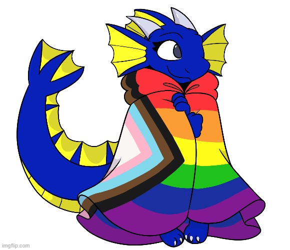 LGBTSnuggle ^w^ (Art by scenebunny) | image tagged in cute,snuggle,lgbt,lgbtq,pride,furry | made w/ Imgflip meme maker