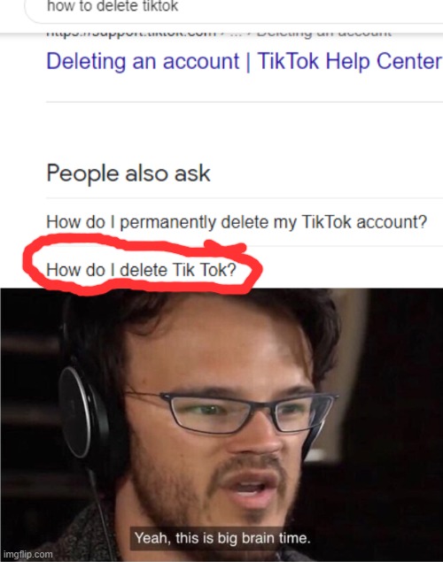 finally. now we have a chance to destroy tiktok | image tagged in yeah it's big brain time | made w/ Imgflip meme maker