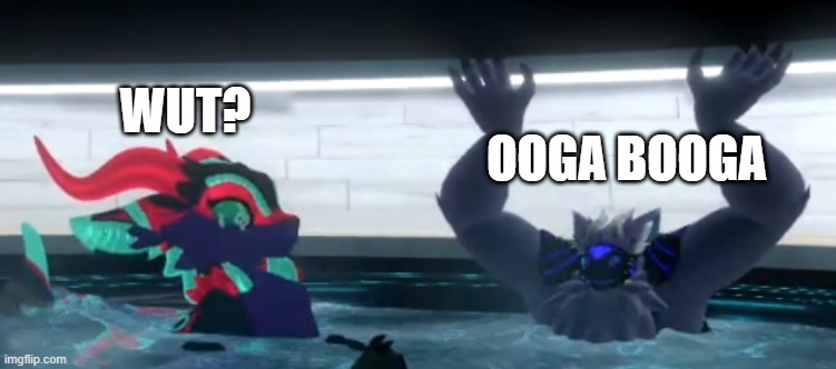 Raeal wee | WUT? OOGA BOOGA | image tagged in raeal wee | made w/ Imgflip meme maker