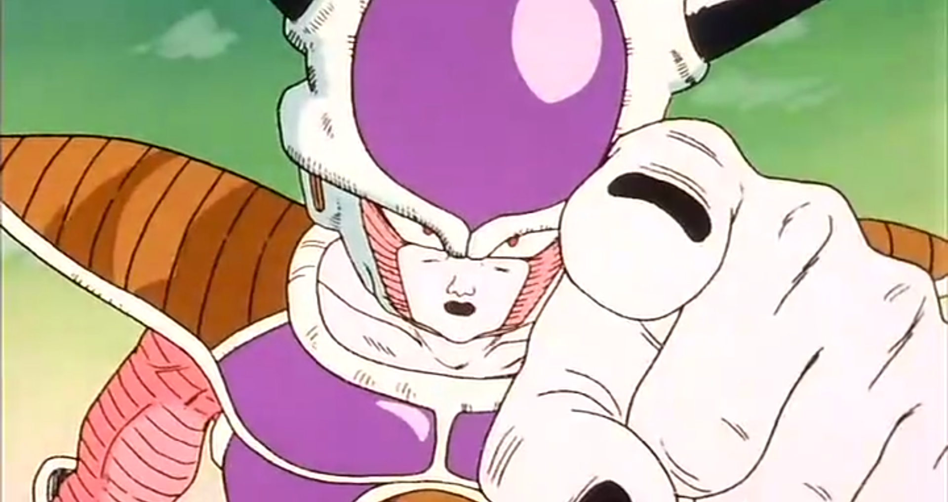 High Quality Frieza Pointing Blank Meme Template