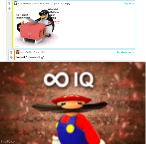 Infinite IQ | image tagged in infinite iq | made w/ Imgflip meme maker