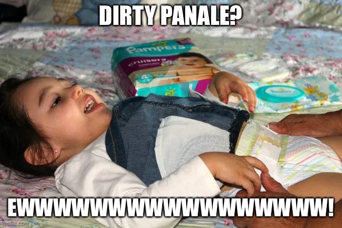 Dirty Panale? | DIRTY PANALE? EWWWWWWWWWWWWWWWWW! | image tagged in funny | made w/ Imgflip meme maker