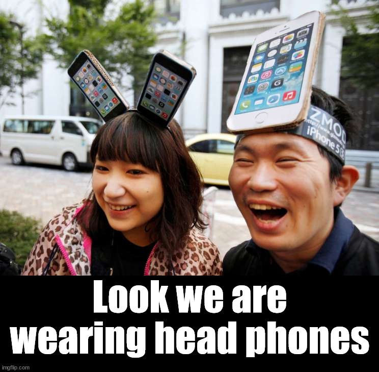 Happy father's day | Look we are wearing head phones | image tagged in eyeroll | made w/ Imgflip meme maker