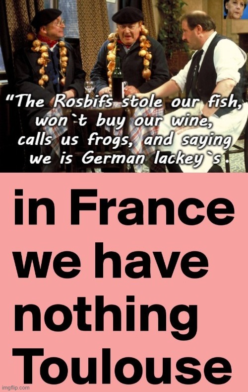 Nothing Toulouse ! | image tagged in frogs | made w/ Imgflip meme maker