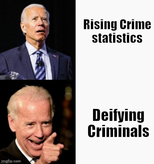 Still supporting Democrats ? | Rising Crime
statistics; Deifying
Criminals | image tagged in joe's got this,murder,shooting,assault,see nobody cares,politicians suck | made w/ Imgflip meme maker