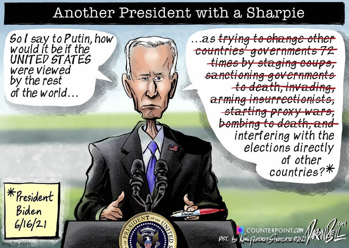 image tagged in cartoon,joe biden,history,trump russia collusion,you have become the very thing you swore to destroy | made w/ Imgflip meme maker