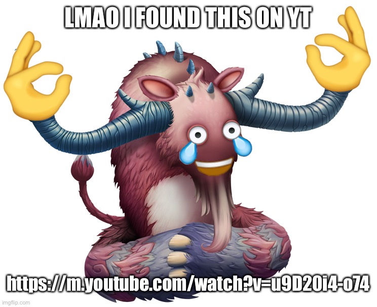 https://m.youtube.com/watch?v=u9D20i4-o74 | LMAO I FOUND THIS ON YT; https://m.youtube.com/watch?v=u9D20i4-o74 | image tagged in yeet ox | made w/ Imgflip meme maker