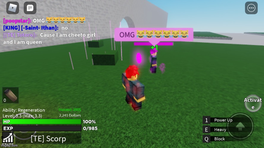 I found a toxic person in roblox | made w/ Imgflip meme maker