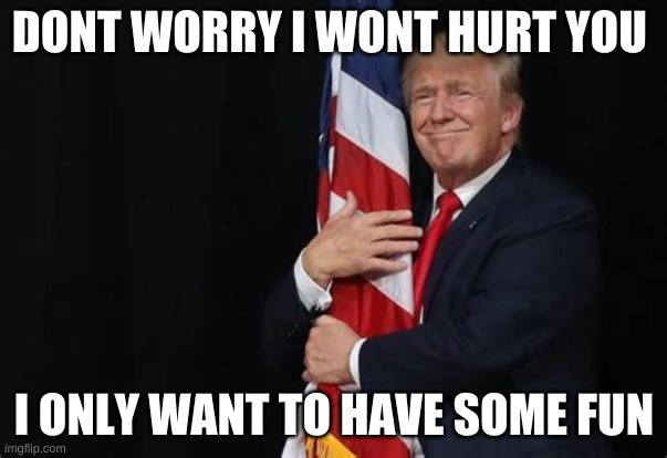 (2000 twenty four, party over, oops, out of time | DONT WORRY I WONT HURT YOU; I ONLY WANT TO HAVE SOME FUN | image tagged in trump,political meme,trump 2024,prince | made w/ Imgflip meme maker