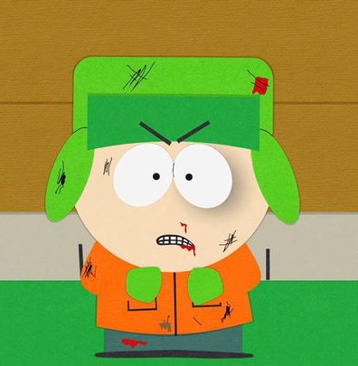 Kyle Broflovski - South Park  angry Blank Meme Template