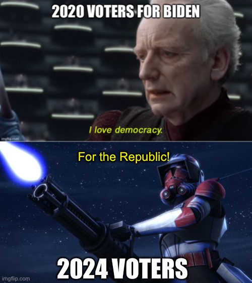 Elections | For the Republic! 2024 VOTERS | image tagged in for the republic | made w/ Imgflip meme maker