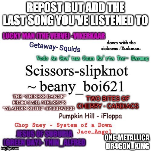 ONE-METALLICA  DR4GON_KING | image tagged in who reads these | made w/ Imgflip meme maker