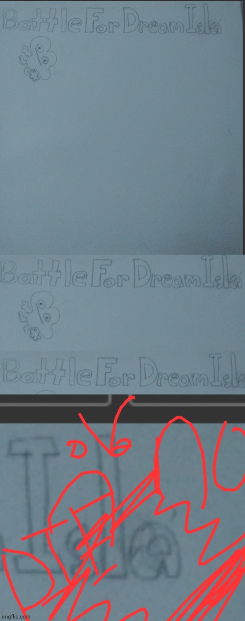 I just wanted to make a bfdi canvas >:( | made w/ Imgflip meme maker