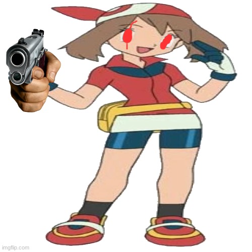 evil may! (plz someone make a different one i tried) | image tagged in pokemon | made w/ Imgflip meme maker