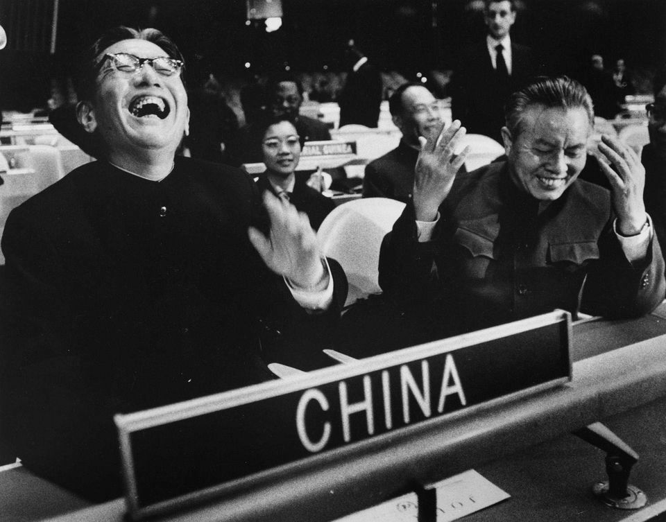 High Quality China laughing Blank Meme Template