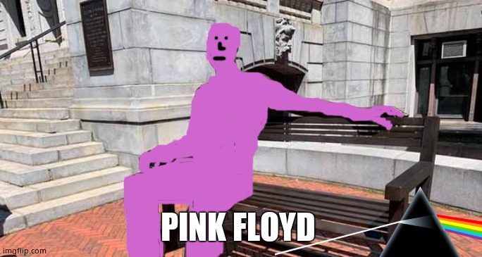 Floyd statue | PINK FLOYD | image tagged in floyd statue,pink floyd,memes,fun | made w/ Imgflip meme maker