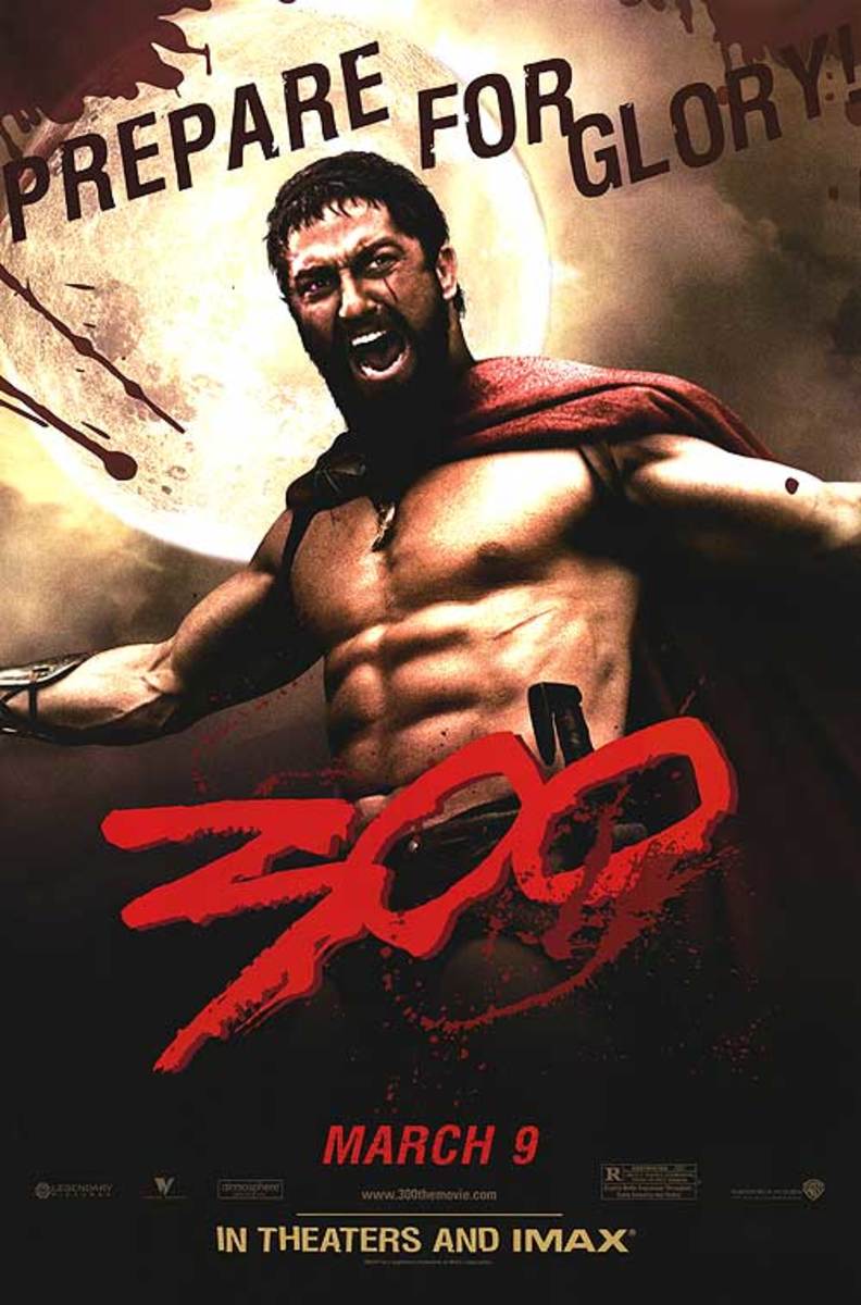 High Quality 300 Movie Poster Blank Meme Template