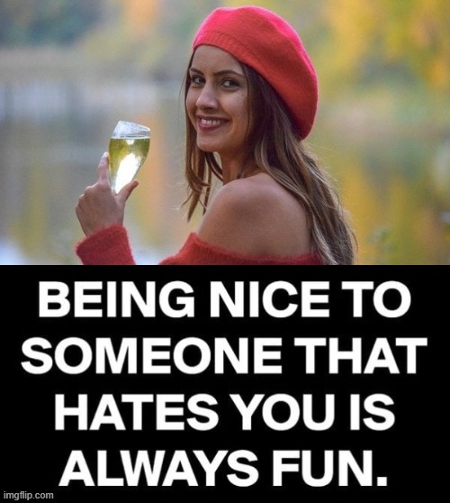 Girls - it`s fun ! | image tagged in have a nice day | made w/ Imgflip meme maker