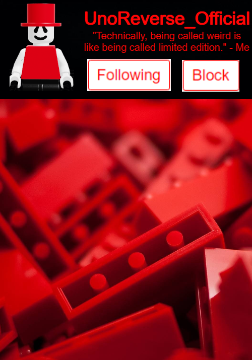 Uno's Lego Temp Blank Meme Template