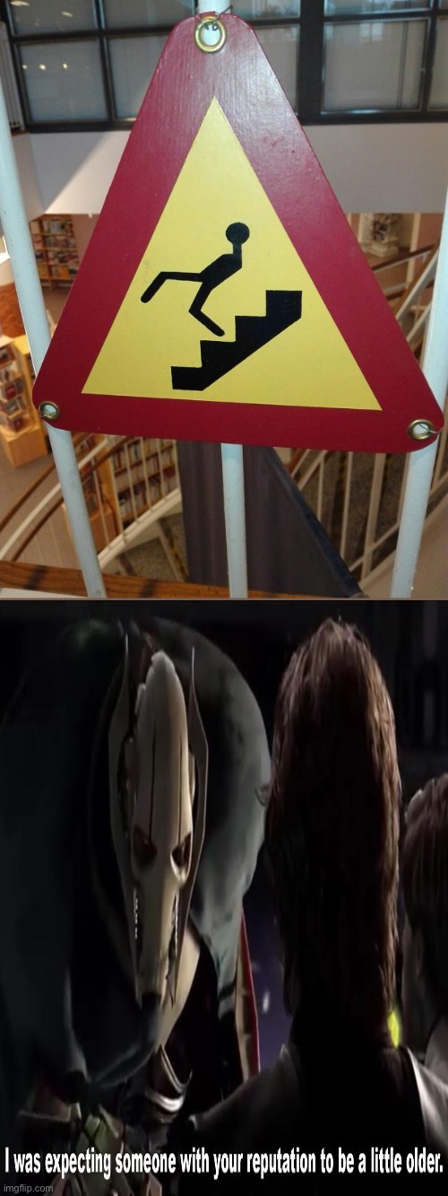 What the Frick is this sign? | image tagged in i was expecting someone with your reputation to be a little olde | made w/ Imgflip meme maker