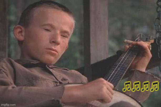 Deliverance Banjo | ???? | image tagged in deliverance banjo | made w/ Imgflip meme maker