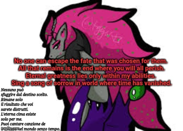 Diavolo Zoroark Monologue | image tagged in diavolo zoroark monologue | made w/ Imgflip meme maker