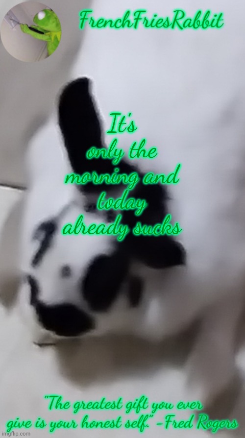 Oh wow this exists | It's only the morning and today already sucks | image tagged in oh wow this exists | made w/ Imgflip meme maker