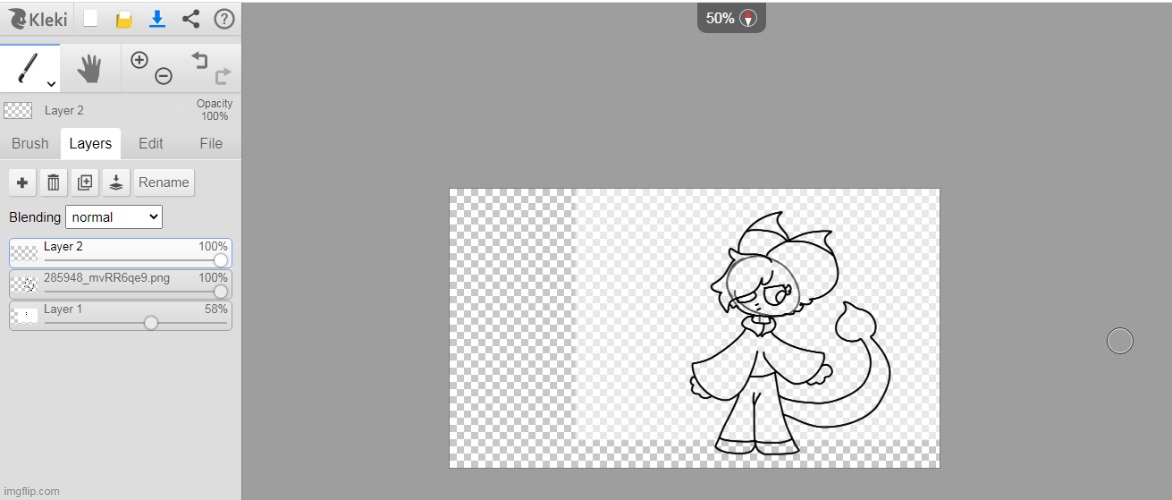 Im getting KCA vibes from this- | image tagged in no i didnt trace | made w/ Imgflip meme maker