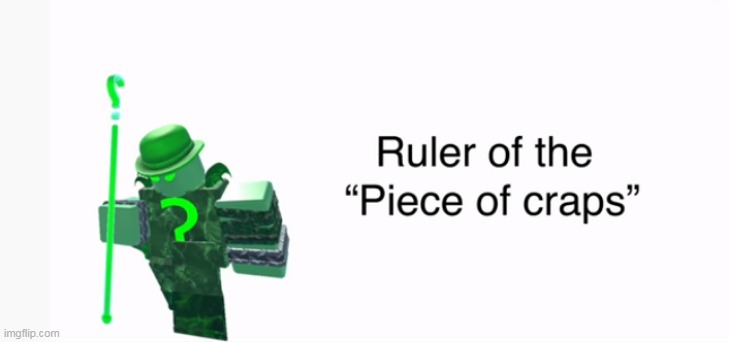 You can take the green guy away and add an image | made w/ Imgflip meme maker