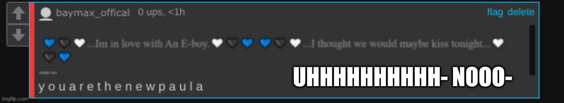 UHHHHHHHHHH- NOOO- | made w/ Imgflip meme maker