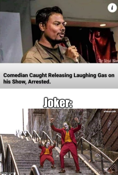 Joker: | image tagged in blank white template,joker and mini joker | made w/ Imgflip meme maker