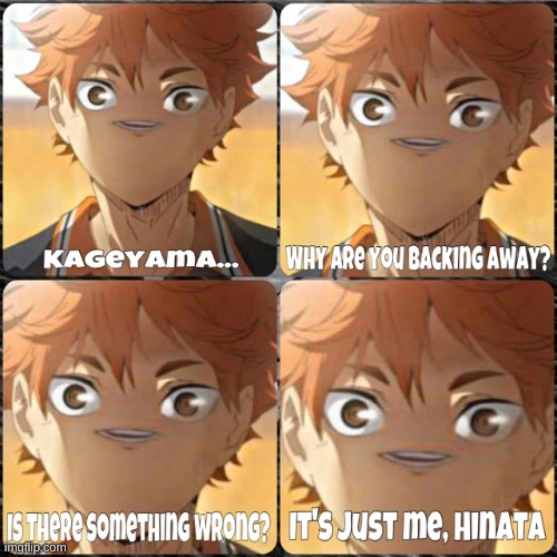 *UNHOLY WHEEZE* I LOVE IT *WHEEZE* | image tagged in wheeze,haikyuu | made w/ Imgflip meme maker