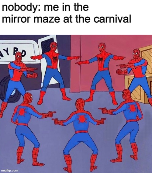 spider man pointing meme