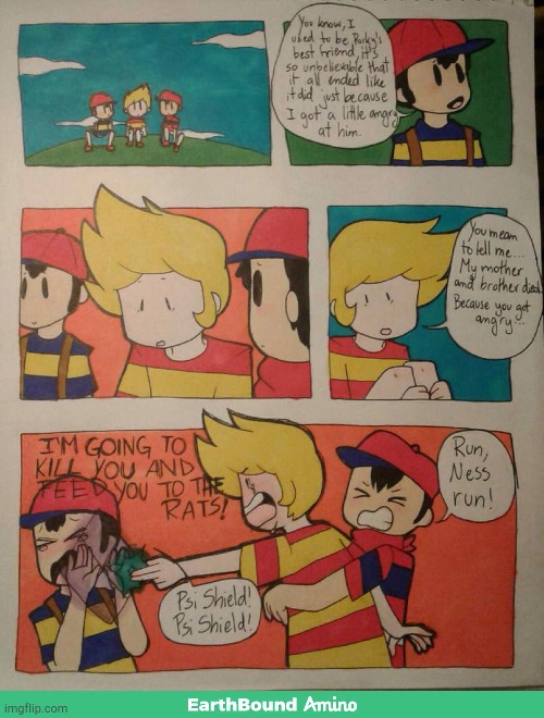 Oh god- | image tagged in earthbound,mother 3 | made w/ Imgflip meme maker