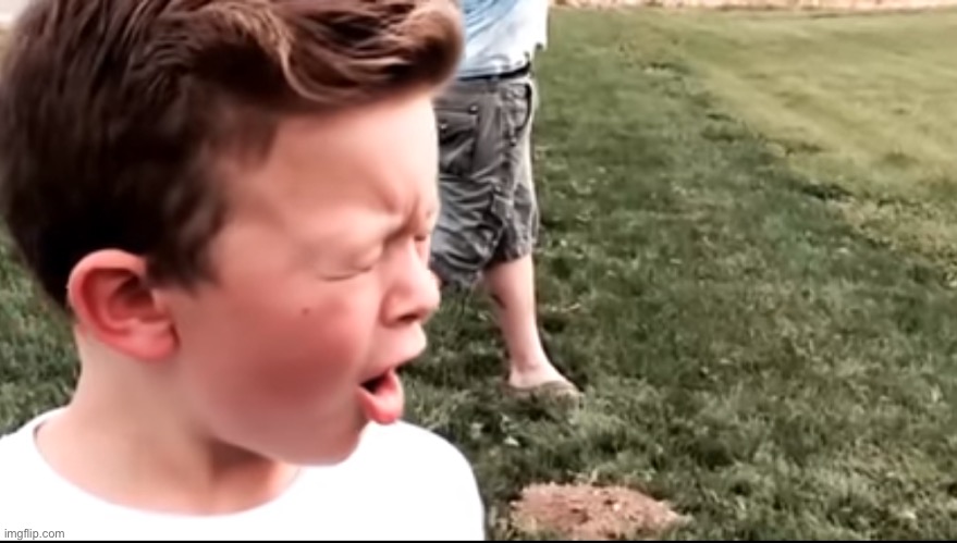 child rick astley ate a lemon | image tagged in kid eat lemon | made w/ Imgflip meme maker
