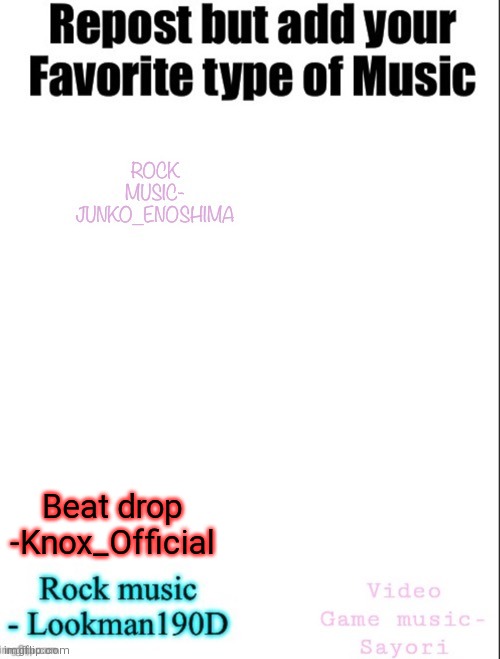 Beat drop
-Knox_Official | image tagged in reposts | made w/ Imgflip meme maker