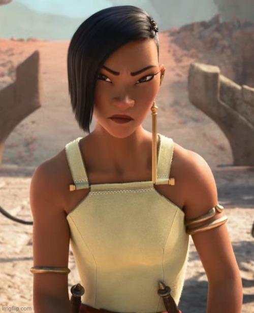 just got back from watching raya and the last dragon welp... I simp for her now | made w/ Imgflip meme maker