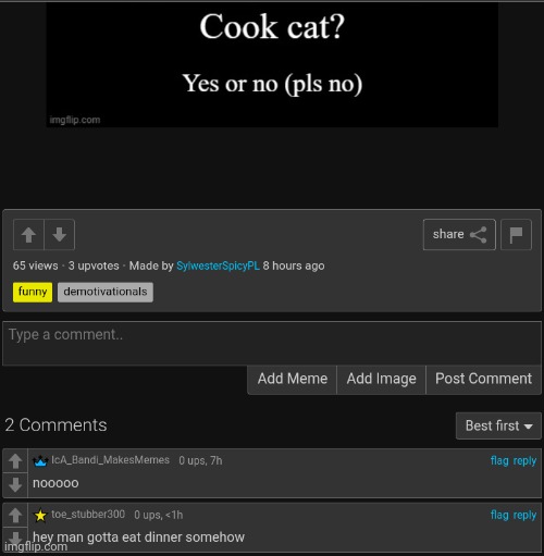 made w/ Imgflip meme maker