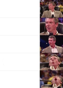 High Quality Vince McMahon Blank Meme Template