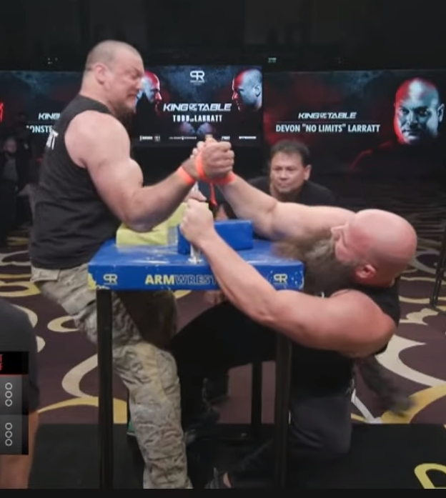 Arm Wrestling Tryhard Blank Meme Template