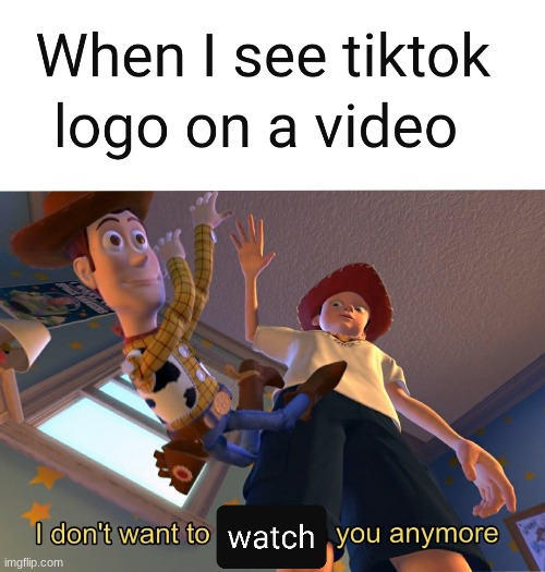 Top Text | image tagged in funny,tik tok sucks,logo,no | made w/ Imgflip meme maker