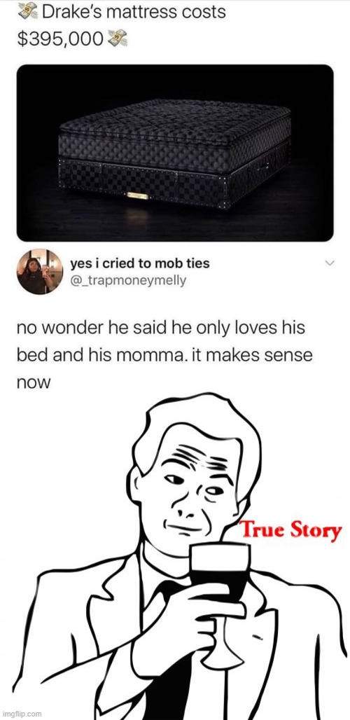 Imagine having a bed this expensive | image tagged in memes,true story | made w/ Imgflip meme maker