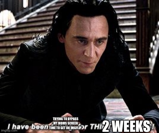 I’m glad I’m back | 2 WEEKS; TRYING TO BYPASS MY MOMS SCREEN TIME TO GET ON IMGFLIP | image tagged in i have been falling for 30 minutes | made w/ Imgflip meme maker