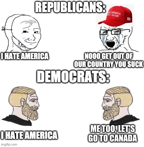 ME TOO, LET'S GO TO CANADA | made w/ Imgflip meme maker
