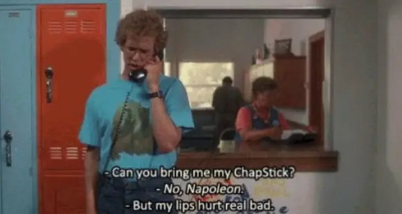 Napoleon Dynamite ChapStick Blank Meme Template
