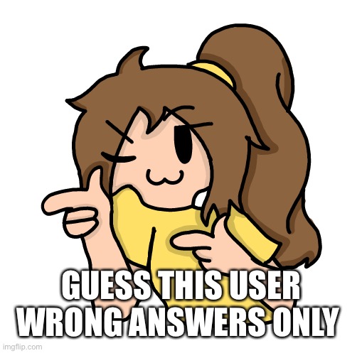Amogus | GUESS THIS USER WRONG ANSWERS ONLY | made w/ Imgflip meme maker